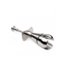 XR Brands Lockable Petite Stainless Steel Anal Plug - Discreet Pleasure 9 cm