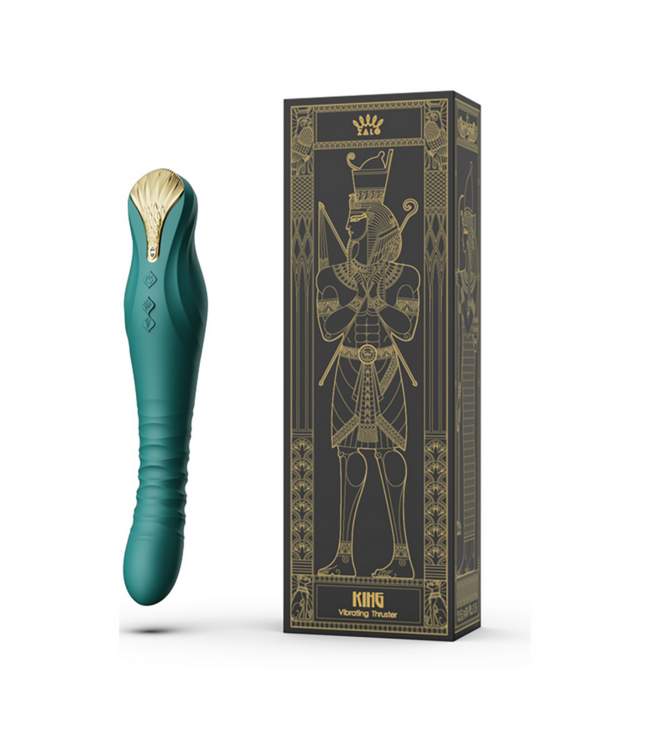 Zalo KING PowerThrust Vibrator - Ervaar de Kracht van Magische Sensaties