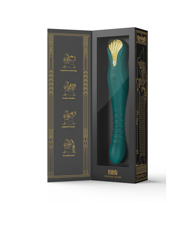 Zalo KING PowerThrust Vibrator - Ervaar de Kracht van Magische Sensaties
