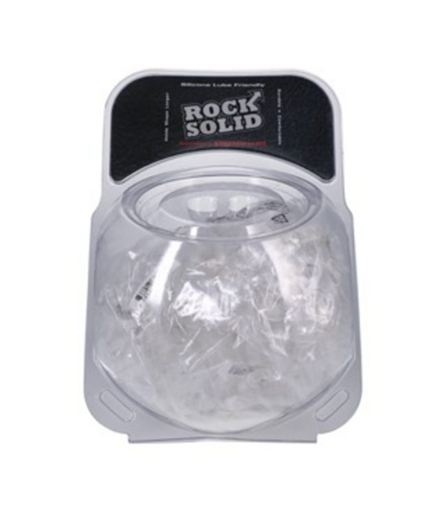 Doc Johnson 50-Piece C-Ring Set: 2-Pack Transparent Donut & Nub Cock Rings