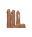 Doc Johnson Luxe Vac-U-Lock Dual Density Set met Oplaadbare Vibrator en Hulpstukken