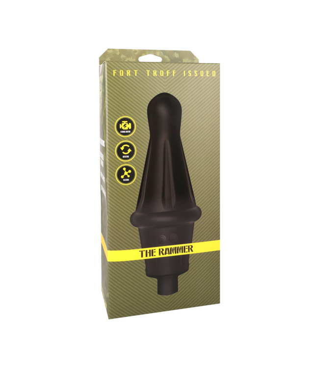Doc Johnson The Rammer 19.1 cm Vibrator - Powerful, Versatile & Water-Resistant