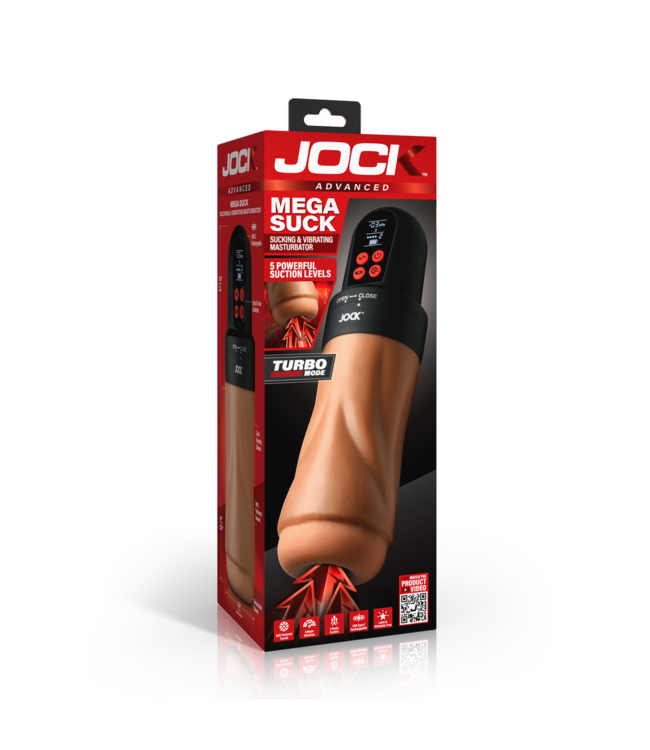 Curve Toys Advanced Mega Suck Vibrationsmasturbator mit 5 Saugmodi und 6 Vibrationen