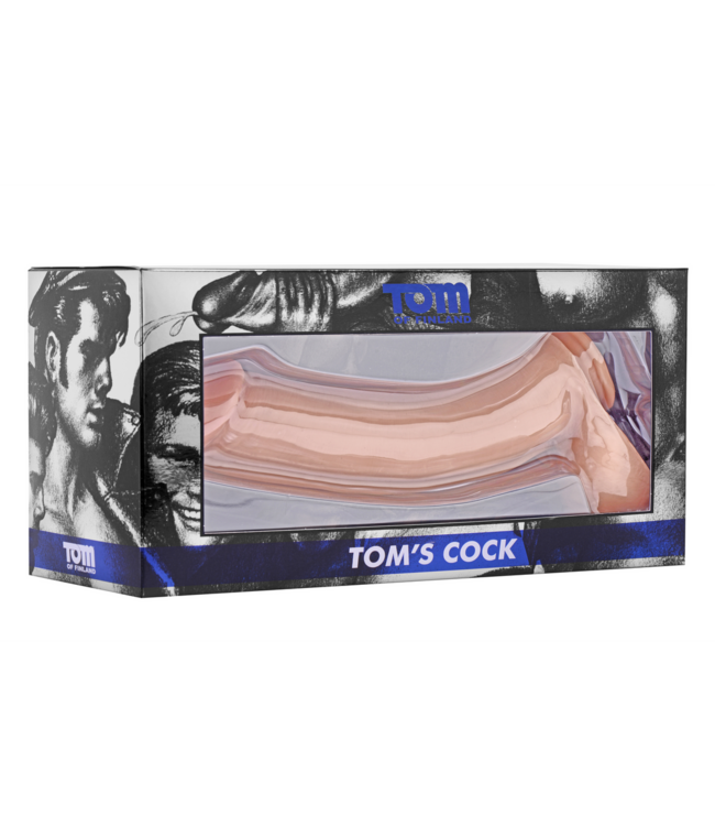 XR Brands Tom of Finland – Handgefertigter 33 cm Silikondildo für Genuss