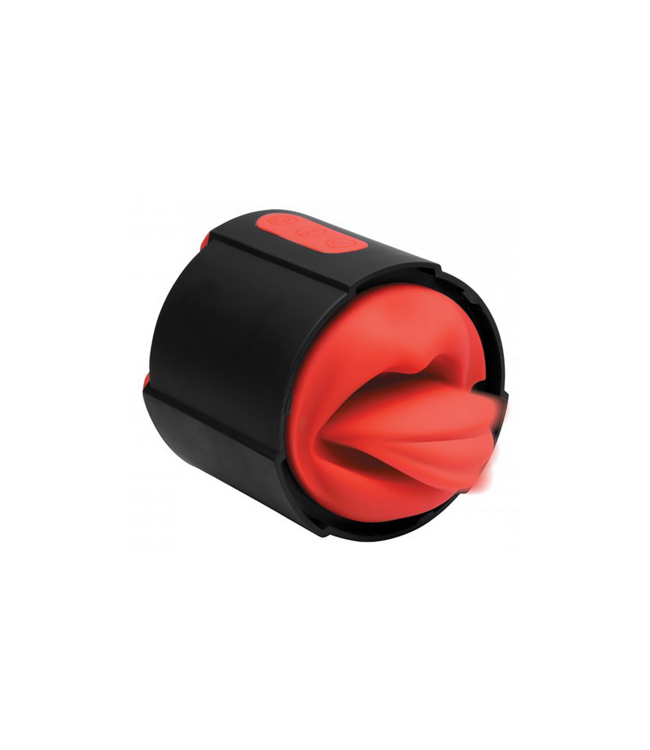 XR Brands Intense Tong Masturbator | Vibraties en Realistische Sensaties voor Genot