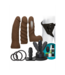 Doc Johnson Luxe Vac-U-Lock Dual Density ULTRASKYN Set met Vibrator en Afstandsbediening