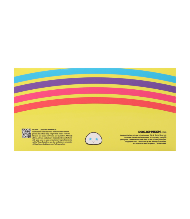 Doc Johnson Mochi Vibe: Compact Rechargeable Silicone Vibrator with 10 Functions