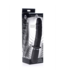 XR Brands Rechargeable Power Pounder Silicone Vibrating Dildo - Black