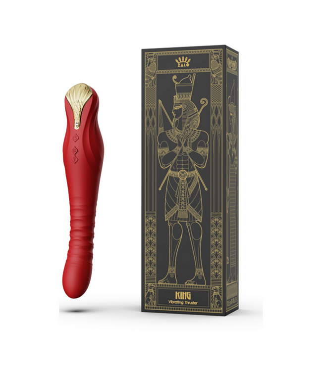Zalo King Power Thrust Vibrator | Luxus & Kraft mit intensiver Stimulation