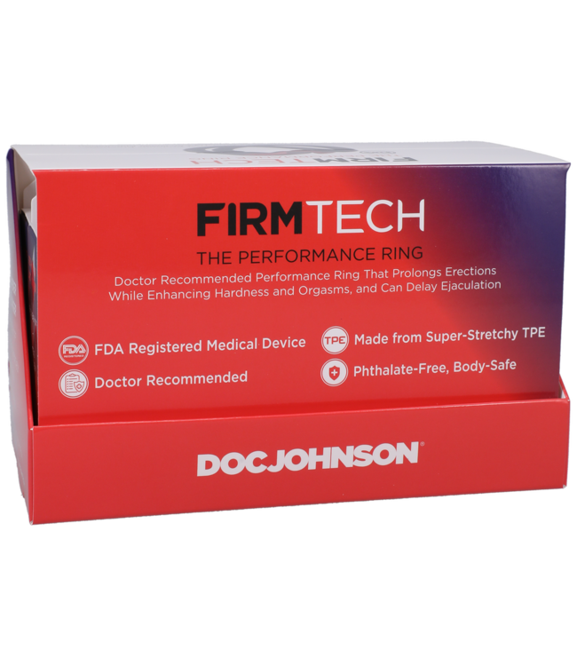 Doc Johnson Prestatieversterkende Erectiering 4-Pack - Comfort en Intens Genot
