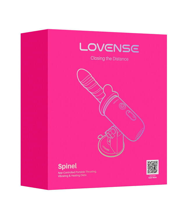 Lovense Spinel Dildo: Tragbare vibrierende Heiz-Sexmaschine für intensives Vergnügen