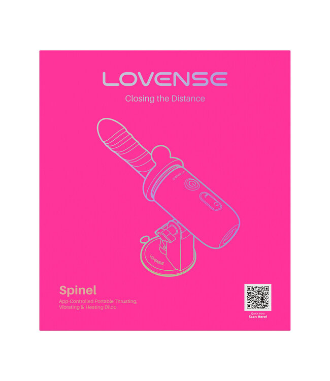 Lovense Spinel Dildo: Tragbare vibrierende Heiz-Sexmaschine für intensives Vergnügen