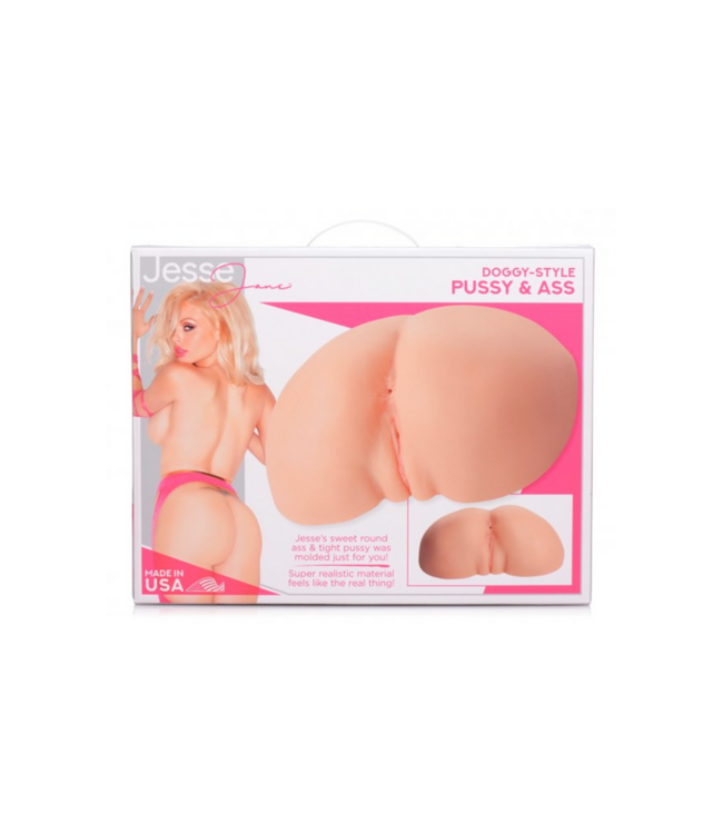 XR Brands Jesse Jane's Verleidelijke Doggy Style Masturbator | Realistische TPE Sensatie