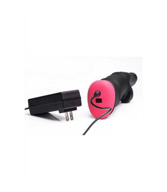 XR Brands Ultra Krachtige Handheld Dildo met Realistische Stootfunctie - Geniet Nu!