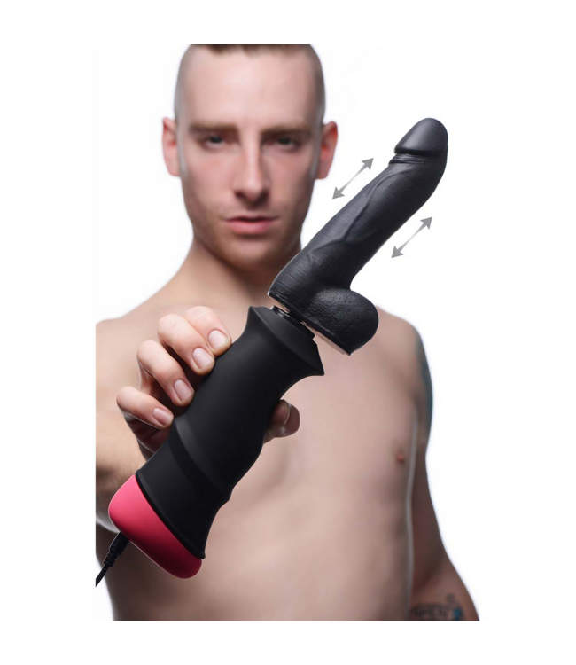 XR Brands Mega Pounder Handheld Dildo – 200 Stöße/Min, realistisch & intensiv