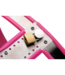 XR Brands Comfortable Pink Stainless Steel Women's Chastity Belt for Discretion