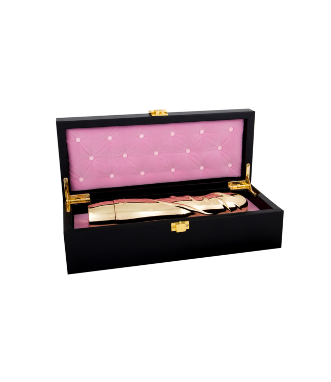 Touché by Shots Luxe 18K Gouden Vibrator – Ergonomisch, Waterdicht & 10 Stimulatieniveaus