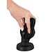 Anos Vibrierender Doppelseitiger Butt Plug 16,6 cm aus Silikon & Glas