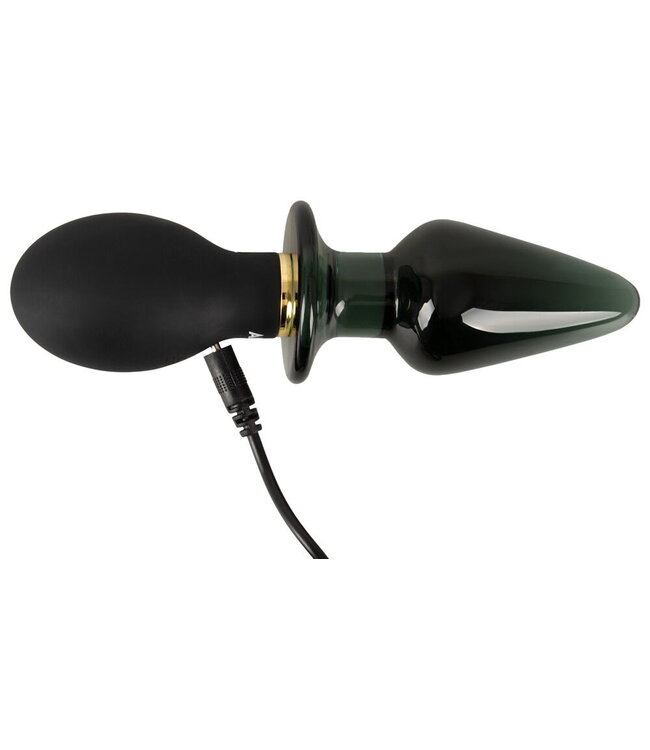 Anos Double-Ended Butt Plug 16.6 cm | Vibrating Silicone & Glass