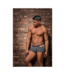Male Power Heather Haze Sportieve Mini-Shorts L - Comfort en Stijl in Grijs