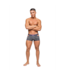 Male Power Heather Haze Sportieve Mini-Shorts S - Stijlvol Comfort in Grijs