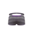 Male Power Heather Haze Sportieve Mini-Shorts S - Stijlvol Comfort in Grijs