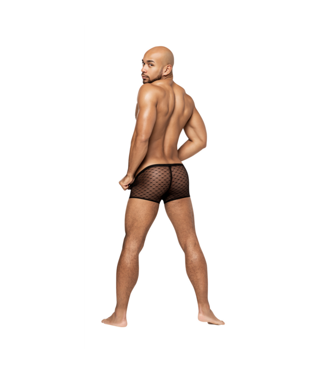 Male Power Heart Breaker Mini Shorts L Black | Comfort & Style by Male Power