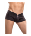 Male Power Stylische Nylon Spandex Shorts mit Reißverschluss Schwarz S/M - Male Power
