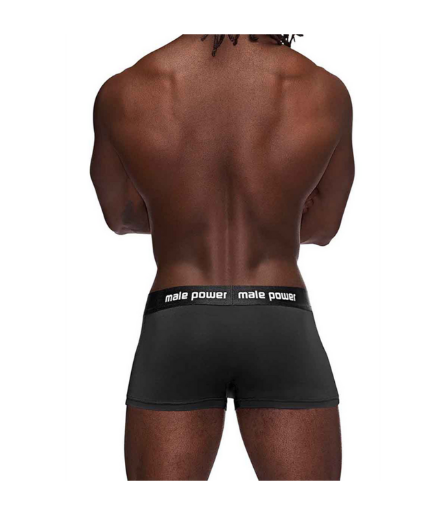 Male Power Male Power Helmet Shorts S - Stylish Black with Padded Pouch & Comfort