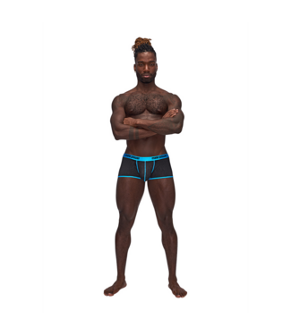 Male Power Uplift Mini Short S Zwart - Luxe Comfort met Stijl voor de Moderne Man