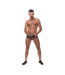 Male Power Ultimate Duo Mini Cockring Kort Met Afneembare Pouch & Rode Ring