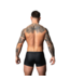 Male Power Snap Off Short S Zwart - Gedurfde Herenboxer met Snelle Toegang
