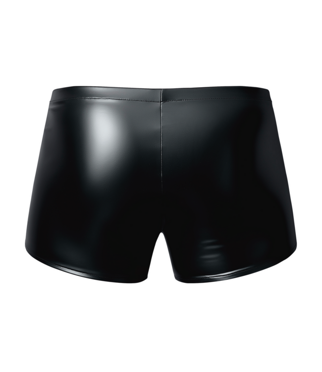 Male Power Liquid Onyx 2.0 Wetlook Pouch Shorts - Black, Cool & Comfortable M
