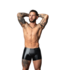Male Power Liquid Onyx 2.0 Wetlook Pouch Short Zwart - Sexy & Comfortabel voor Hem