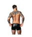 Male Power Liquid Onyx 2.0 Wetlook Short Zwart S - Verfijnde Herenonderbroek voor Comfort en Sexy Look