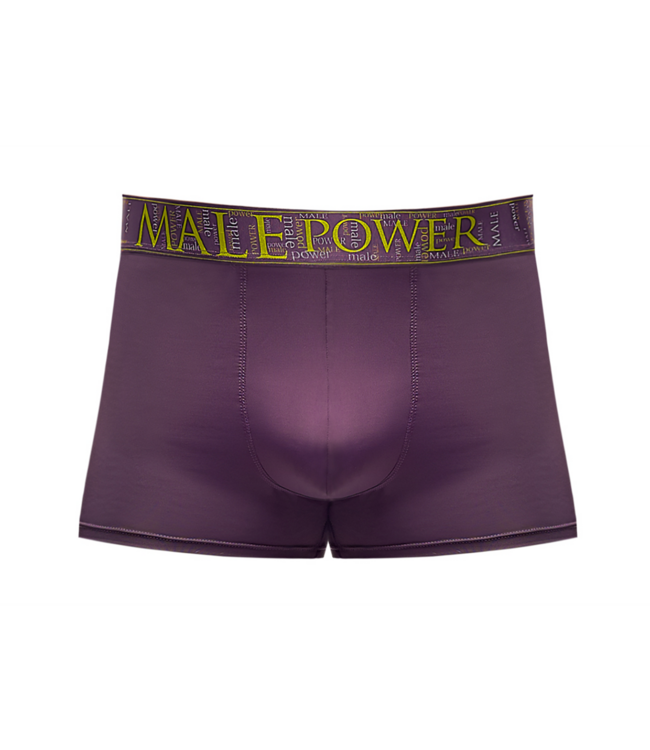 Male Power Luxus Enhancer-Shorts M Aubergine – Stilvoller Komfort von Male Power