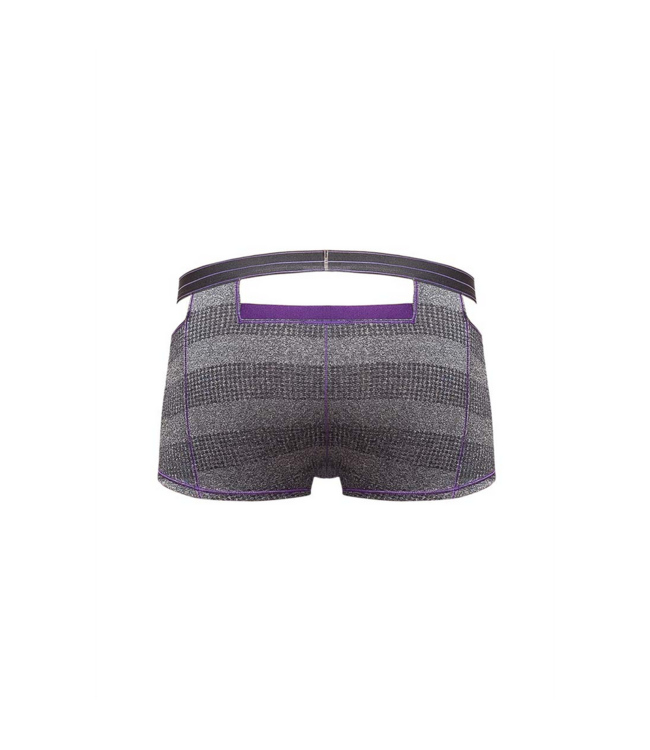 Male Power Heather Haze Sportieve Mini-Shorts M – Comfort en Stijl in Grijs
