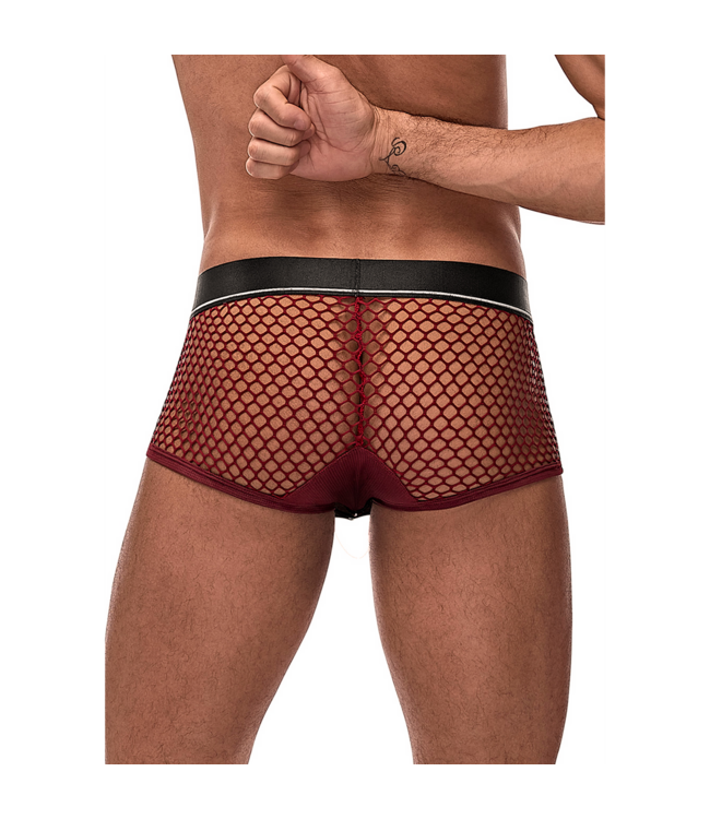 Male Power Stijlvolle Mini Cock Ring Bordeaux | Comfortabel en Luxe voor Heren