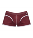 Male Power Sporty Comfort: Male Power Mini Short L Bordeaux with Stylish Stripes