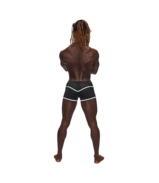 Male Power Sporty Male Power Mini Shorts - Comfy Fabric & Elastic Accents