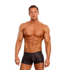 Male Power Zwarte Mini Short met Slangenprint - Comfort & Stijl uit de Cobra-collectie