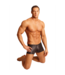 Male Power Male Power Black Cobra Mini Shorts - Stylish Snakeskin Comfort Fit