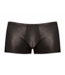 Male Power Mini-Shorts Schwarz mit Schlangenhautprint – Stilvoll & Bequem