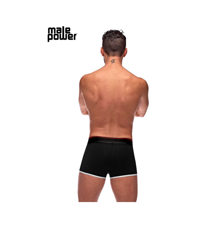 Male Power Active Comfort Performance Shorts – Ademend, Stretchy en Duurzaam Zwart