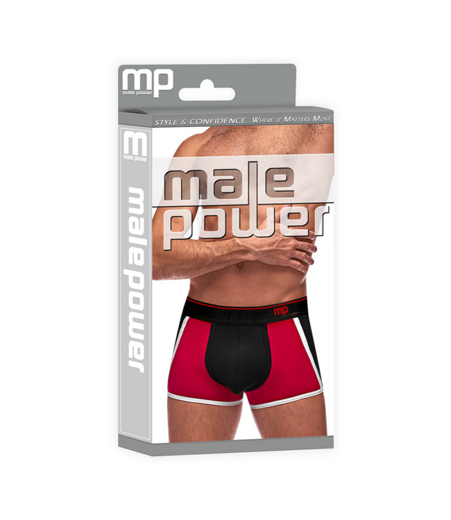 Male Power Retro Sport Panel XL Shorts - Comfortable Stretch Cotton for Active Days