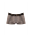 Male Power Viper Pouch Shorts - Stylish Grey with Sleek Snake Print Design