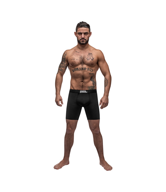Male Power Male Power Black Nite XL Long Compression Shorts - Comfort & Style