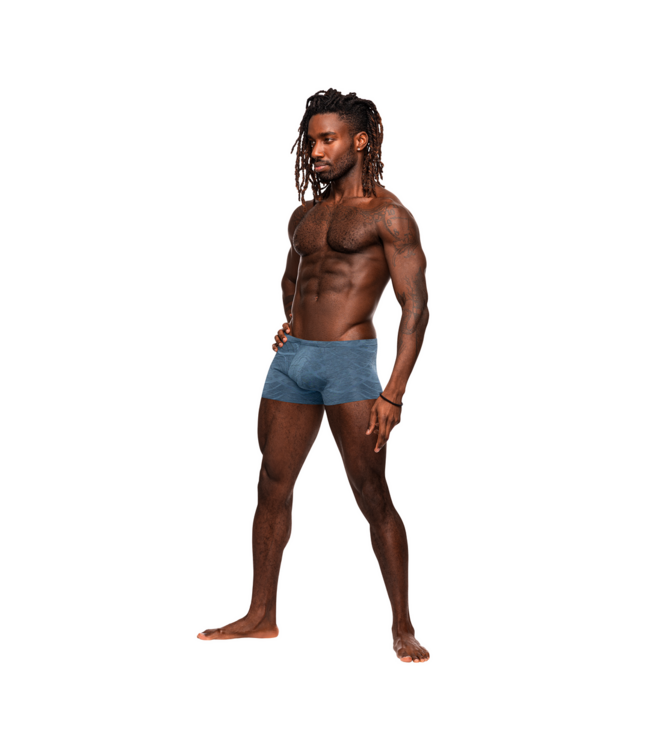Male Power Stijlvolle Comfortabele Male Power Mini Short | Blauw voor Vrije Beweging