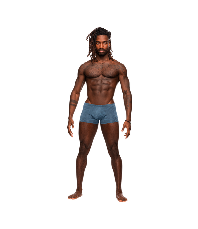 Male Power Stijlvolle Comfortabele Male Power Mini Short | Blauw voor Vrije Beweging