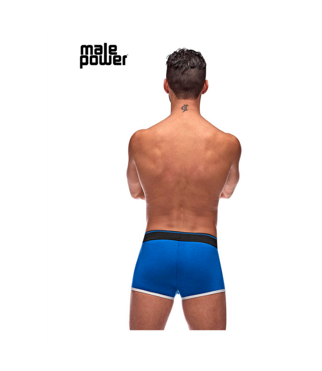 Male Power Duurzame Retro Sport Korte Broek L - Ademend en Comfortabel voor Actieve Dagen